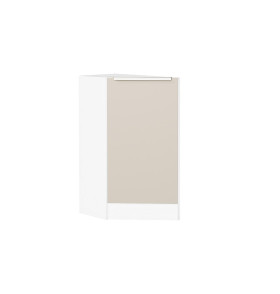 Шкаф нижний торцевой Фьюжн, цвет: Cream Silk