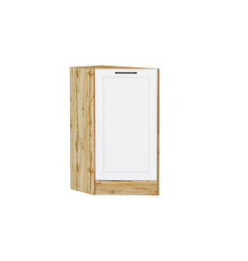 Шкаф нижний торцевой Барселона, цвет: Белый