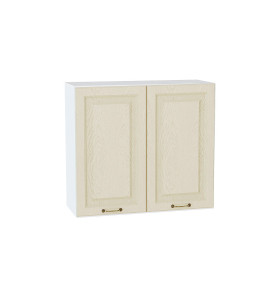 Шкаф верхний с 2-мя дверцами Ницца, цвет: Дуб крем