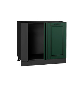 Шкаф нижний угловой Дублин, цвет: Special Green