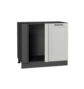 Шкаф нижний угловой Нео, цвет: Grey Silk