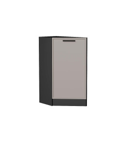 Шкаф нижний торцевой Фрейм, цвет: Clay Silk