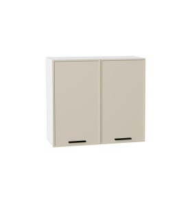 Шкаф верхний с 2-мя дверцами Фрейм, цвет: Cream Silk