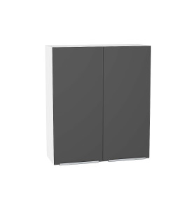 Шкаф верхний с 2-мя дверцами Фьюжн, цвет: Stormy Silk