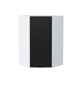 Шкаф верхний угловой Евро Лайн, цвет: Антрацит