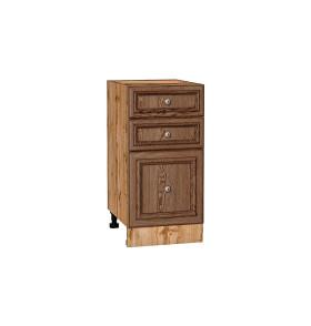 Шкаф нижний с 3-мя ящиками Шале, цвет: Brown Dreamline