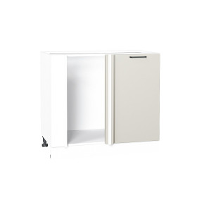 Шкаф нижний угловой Флэт, цвет: Cashmere In 2S