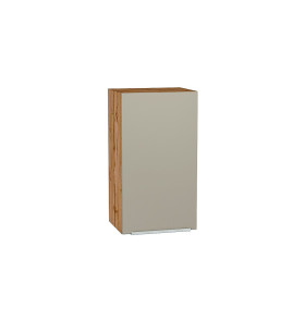 Шкаф верхний с 1-ой дверцей Фьюжн, цвет: Silky Grey