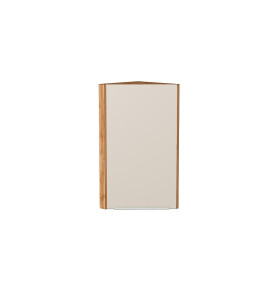 Шкаф верхний торцевой Фьюжн, цвет: Cream Silk