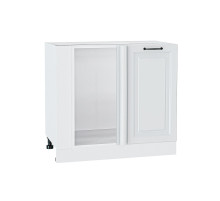 Шкаф нижний угловой Ницца, цвет: Blanco