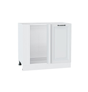 Шкаф нижний угловой Ницца, цвет: Blanco