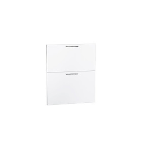 Комплект фасадов Валерия-М для каркаса Ф-42 Н602/ШП602, цвет: Белый глянец