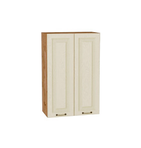 Шкаф верхний с 2-мя дверцами Ницца, цвет: Дуб крем