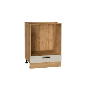 Шкаф нижний под духовку Фрейм, цвет: Cream Silk