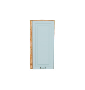 Шкаф верхний торцевой Ницца, цвет: Голубой