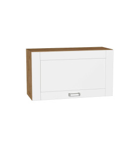 Шкаф верхний горизонтальный Лофт, цвет: White Silk