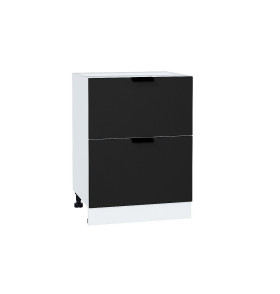 Шкаф нижний с 2-мя ящиками Евро, цвет: Антрацит