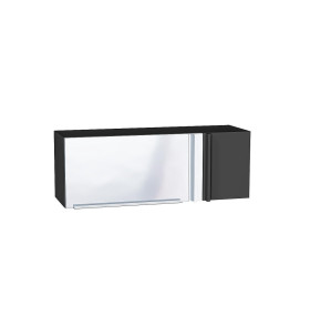 Шкаф верхний прямой угловой горизонтальный Фьюжн, цвет: Angel