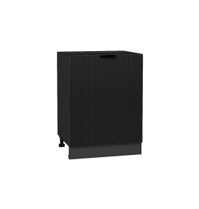 Шкаф нижний с 1-ой дверцей Евро Лайн, цвет: Антрацит