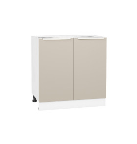 Шкаф нижний с 2-мя дверцами Фьюжн, цвет: Cream Silk