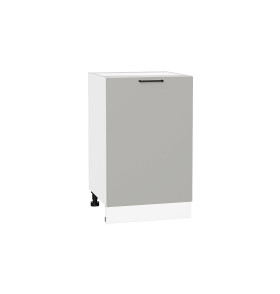 Шкаф нижний с 1-ой дверцей Флэт, цвет: Light Grey In 2S