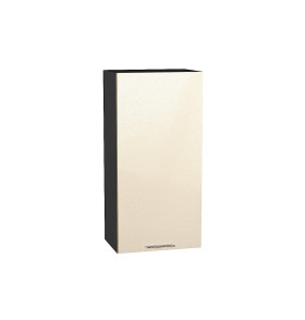 Шкаф верхний с 1-ой дверцей Валерия-М, цвет: Бежевый металлик