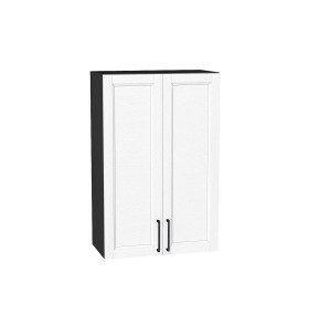 Шкаф верхний с 2-мя дверцами Сканди, цвет: White Silkwood