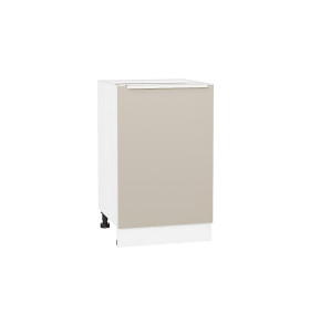 Шкаф нижний с 1-ой дверцей Фьюжн, цвет: Cream Silk