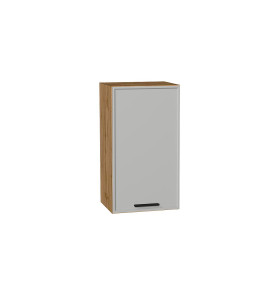 Шкаф верхний с 1-ой дверцей Фрейм, цвет: Grey Silk