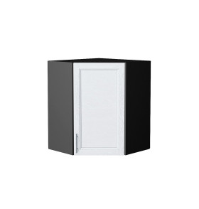 Шкаф верхний угловой Сканди, цвет: White Softwood