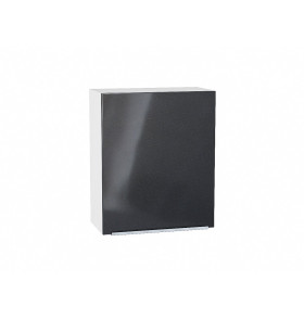 Шкаф верхний с 1-ой дверцей Фьюжн, цвет: Anthracite