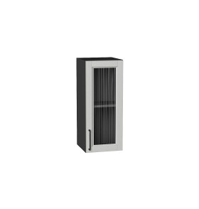 Шкаф верхний с 1-ой остекленной дверцей Сканди, цвет: Grey Silkwood