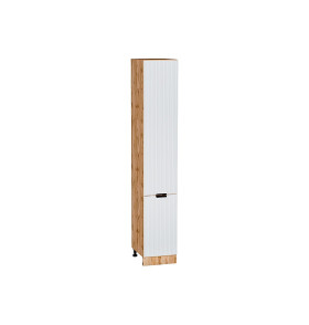 Шкаф пенал с 2-мя дверцами Евро Лайн, цвет: Белый