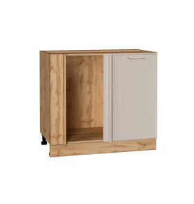 Шкаф нижний угловой Квадро, цвет: Кашемир