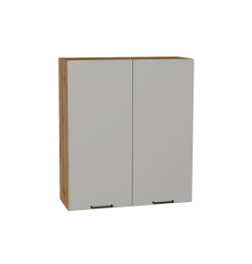 Шкаф верхний с 2-мя дверцами Флэт, цвет: Light Grey In 2S