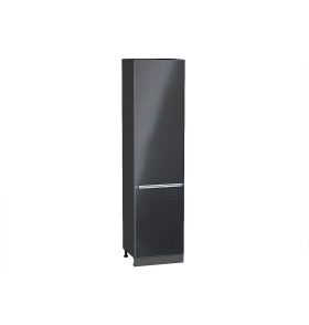 Шкаф пенал с 2-мя дверцами Фьюжн, цвет: Anthracite