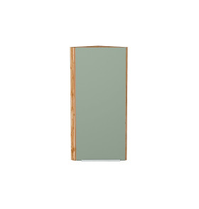 Шкаф верхний торцевой Фьюжн, цвет: Silky Mint