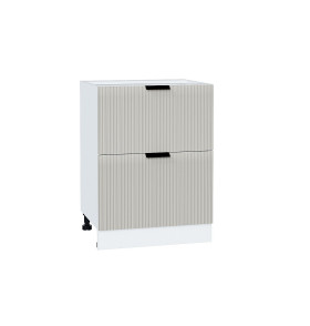 Шкаф нижний с 2-мя ящиками Евро Лайн, цвет: Агат