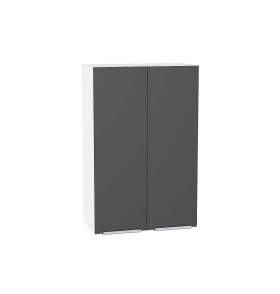 Шкаф верхний с 2-мя дверцами Фьюжн, цвет: Stormy Silk