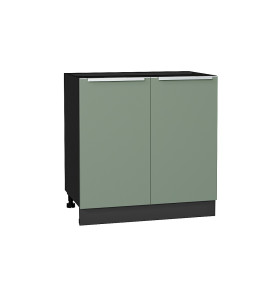 Шкаф нижний с 2-мя дверцами Фьюжн, цвет: Silky Mint