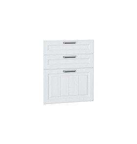 Комплект фасадов Прага для каркаса Ф-43 Н603, цвет: Белое дерево