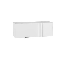 Шкаф верхний прямой угловой горизонтальный Евро, цвет: Белый