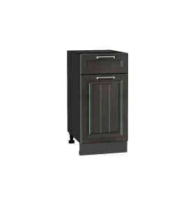 Шкаф нижний с 1-ой дверцей и ящиком Прага, цвет: Венге премиум