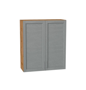 Шкаф верхний с 2-мя дверцами Сканди, цвет: Grey Softwood