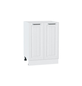 Шкаф нижний с 2-мя дверцами Прага, цвет: Белое дерево