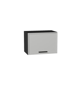 Шкаф верхний горизонтальный Фрейм, цвет: Grey Silk