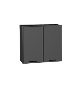 Шкаф верхний с 2-мя дверцами Фрейм, цвет: Stormy Silk