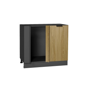 Шкаф нижний угловой Евро, цвет: Дуб песочный