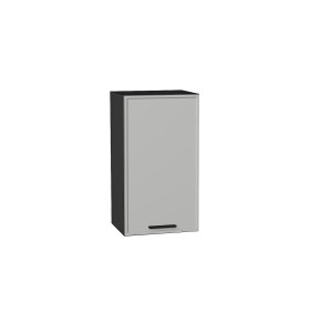 Шкаф верхний с 1-ой дверцей Фрейм, цвет: Grey Silk