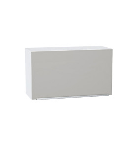 Шкаф верхний горизонтальный Фьюжн, цвет: Silky Light Grey